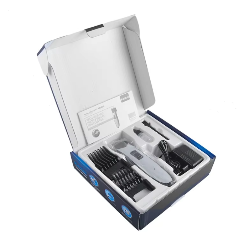 Kemei KM-3909  Hair Trimmer &amp; Grooming Kit - Silver