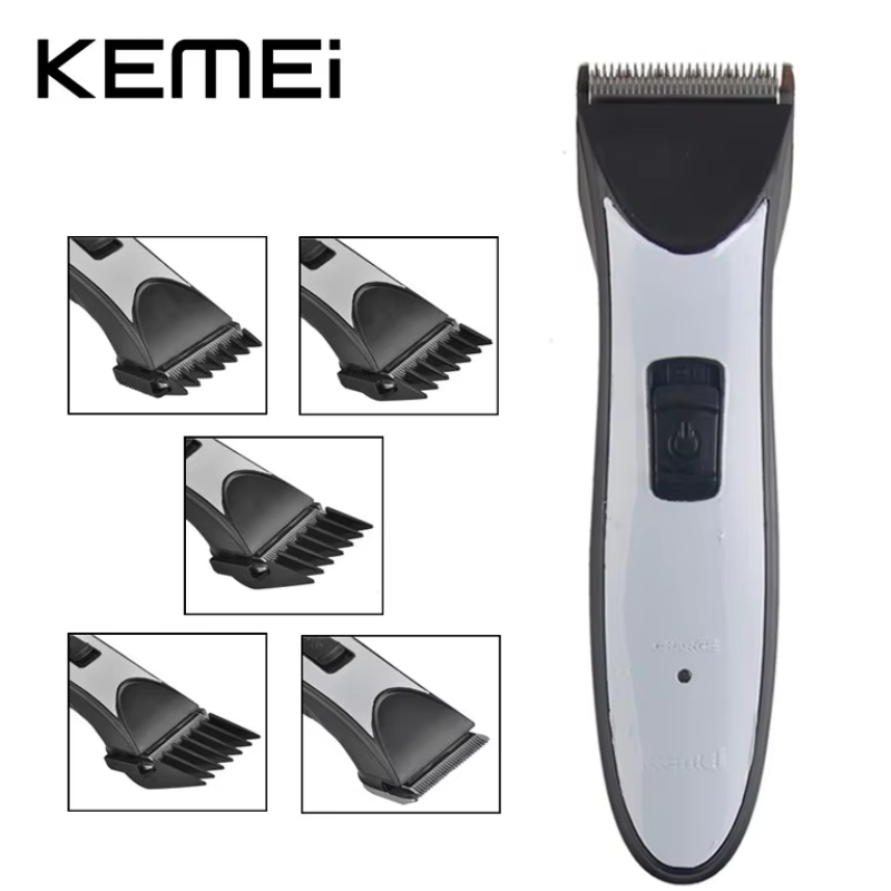 Kemei KM-3909  Hair Trimmer &amp; Grooming Kit - Silver