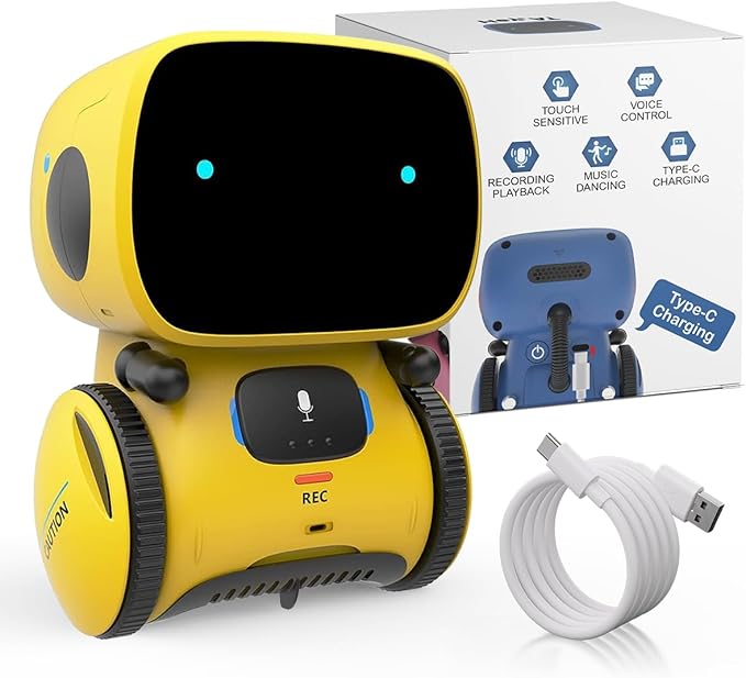 Smart Talking Robot Toy for Kids (AI Voice Model)