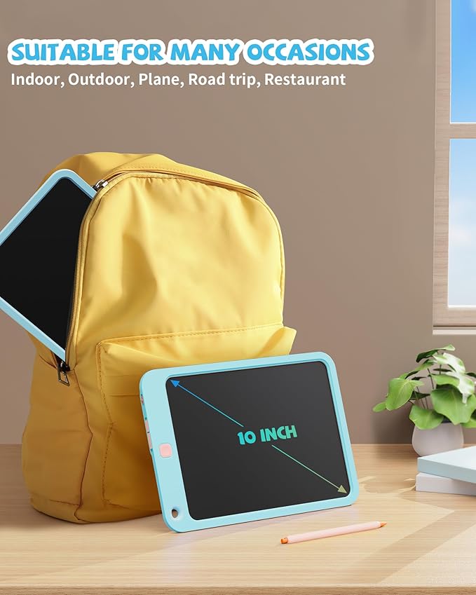 LCD Writing Tablet 10-inch (Eye Protection Version) - Blue