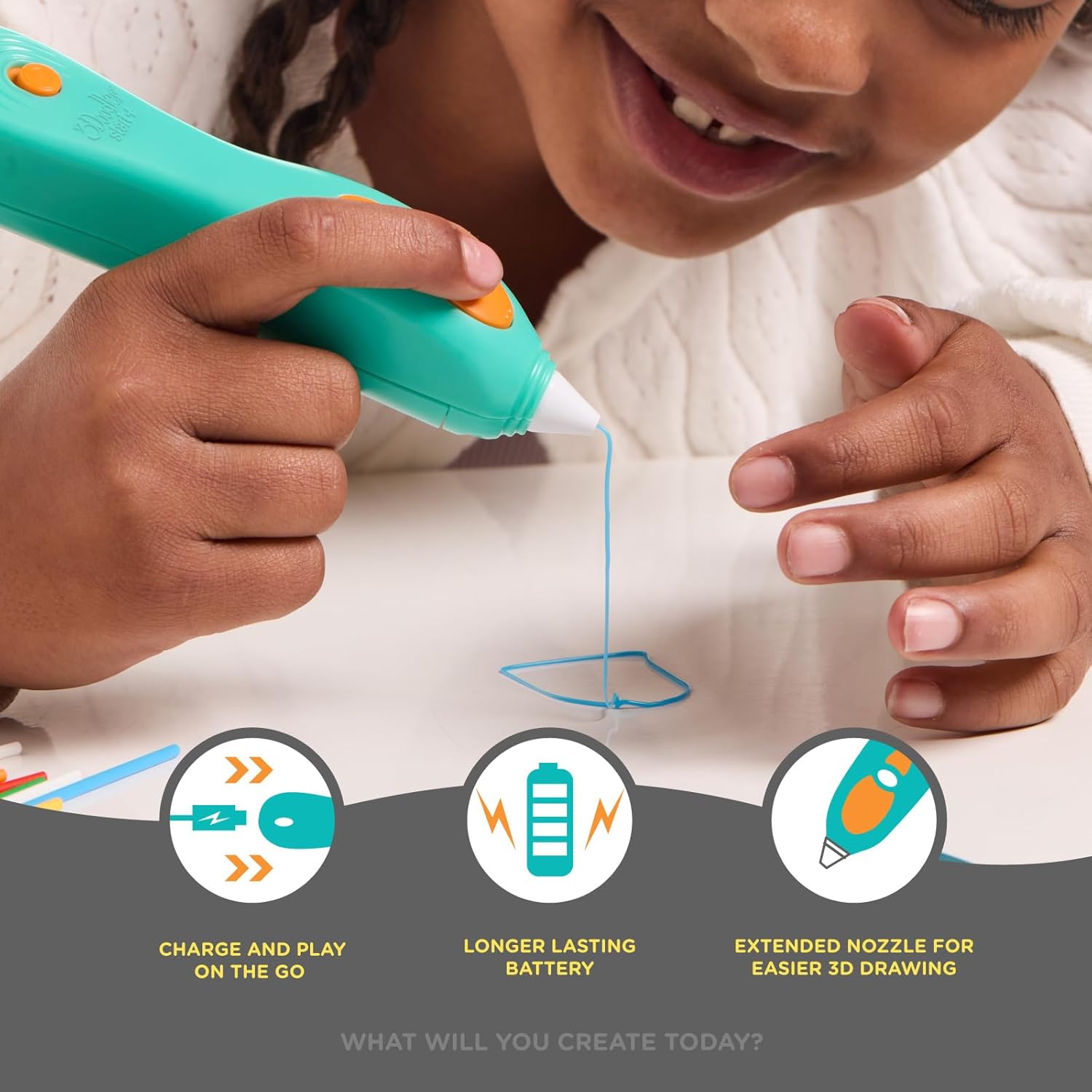 3D Pen for Kids – Creative Drawing Tool (Low Temp Safety Model) - Multi