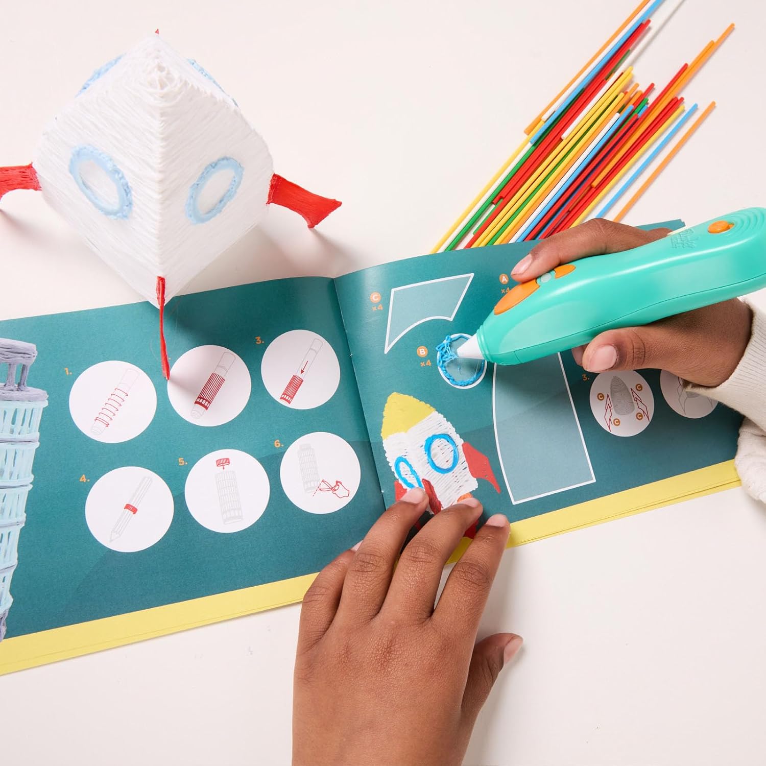 3D Pen for Kids – Creative Drawing Tool (Low Temp Safety Model) - Multi