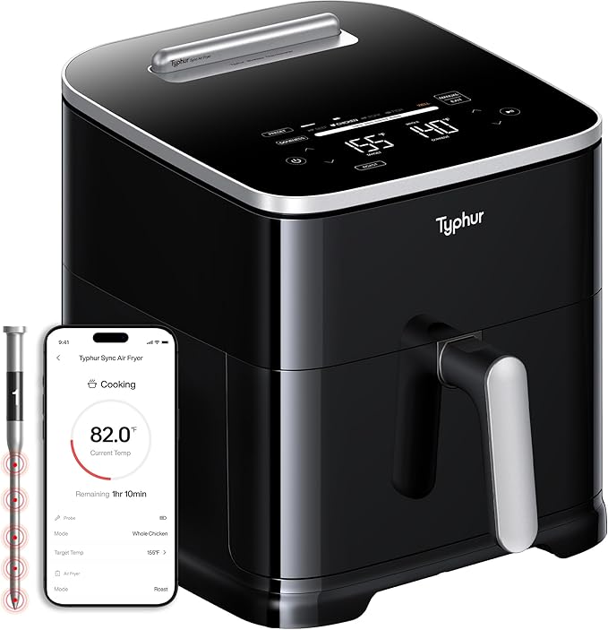 Smart Air Fryer 4 L App-Controlled (2025 Edition)