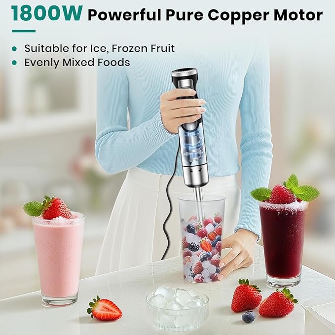 Hand Blender Turbo Mix 700W - Black