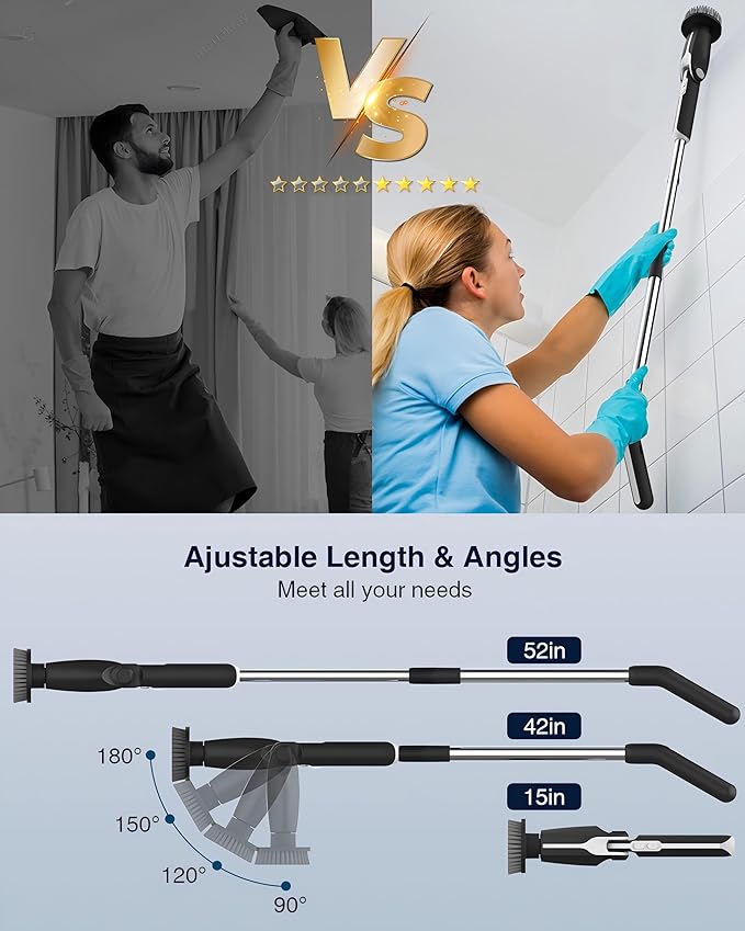 Midea Smart Washing Brush (Portable & Rechargeable) - Black