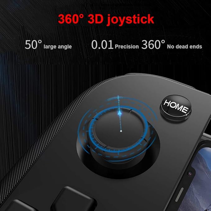 Gamepad for Android/iOS (Foldable Joystick Model 2025) - black